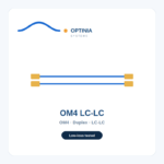 Multimode OM4 LC-LC Duplex Patch Cord