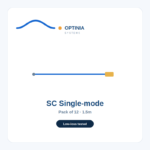 SC Single-mode Pigtail 1.5m (Pack of 12)