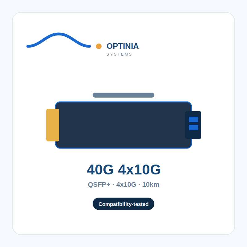 opt-qsfp-40g-4x10lr 40G QSFP+ 4x10G LR Breakout Transceiver (10km) - Image 1