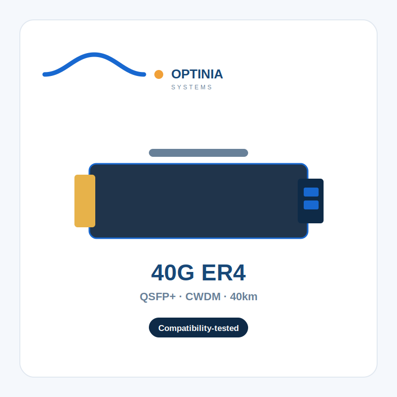 opt-qsfp-40g-er4 40G QSFP+ ER4 Transceiver (40km, LC) - Image 1