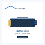 400G QSFP-DD DR4 Transceiver (500m, MPO-12)